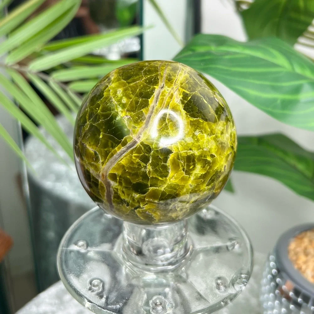 Green Opal Sphere- GOS1 - Picture 4 of 5